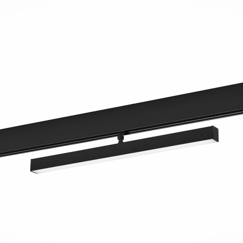 ST802.436.12 Магнитный трековый светильник Черный LED 1*12W 3000K 700Lm Ra>90 120° IP20 L405xW22,5xH SKYLINE 48 фото 4