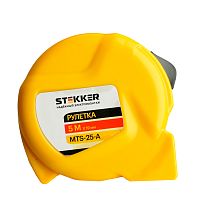 Рулетка, 5 м х 19 мм, II класс точности, пластик MTS-25-А