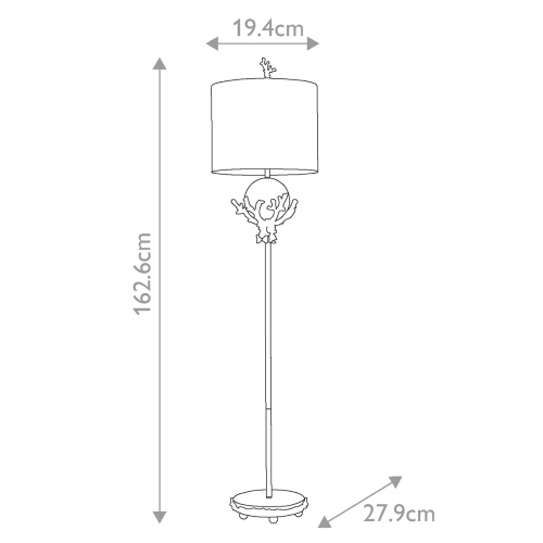 Торшер Flambeau, Арт. FB-TRELLIS-FL фото 4 Торшер Flambeau, Арт. FB-TRELLIS-FL фото 4
