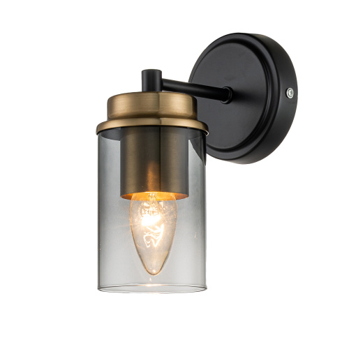 Настенный светильник Escada 2118/1A E14*40W Black/Brass Настенный светильник Escada 2118/1A E14*40W Black/Brass