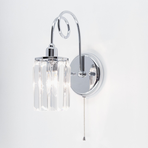 Citilux Синди CL330311 Бра хрустальное с выключателем Хром фото 8 Citilux Синди CL330311 Бра хрустальное с выключателем Хром фото 8