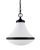 Чёрный подвесной светильник "Ларна"