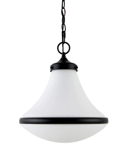 Чёрный подвесной светильник "Ларна"