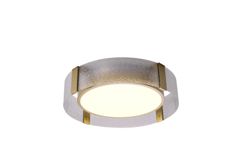 Накладной светильник с подсветкой золото LED 48+15Вт D40см Zortes GERDA ZRS.1097.40 фото 10