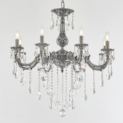 Люстра с хрустальными подвесками AL78101/8/250 B NB Bohemia Ivele Crystal (Богемия Ивеле Кристалл) фото 4 Люстра с хрустальными подвесками AL78101/8/250 B NB Bohemia Ivele Crystal (Богемия Ивеле Кристалл) фото 4