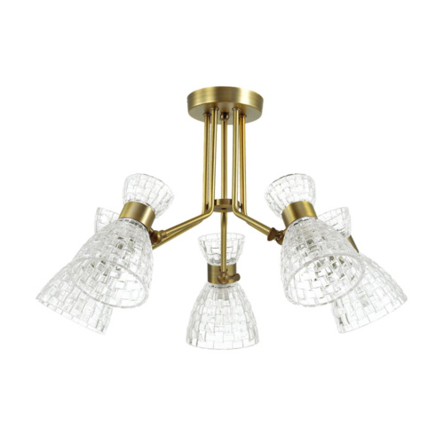 3704/5C COMFI LN26 110 античная бронза Люстра потолочная E14 5*40W 220V JACKIE 3704/5C COMFI LN26 110 античная бронза Люстра потолочная E14 5*40W 220V JACKIE