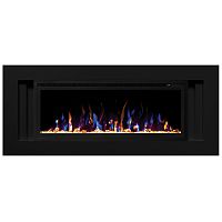 Электрокамин RealFlame Stockholm BLM черный с очагом Saphir 42