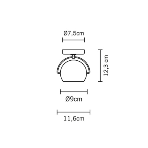 Настенный/Потолочный светильник D57G1115 фото 4 Настенный/Потолочный светильник D57G1115 фото 4