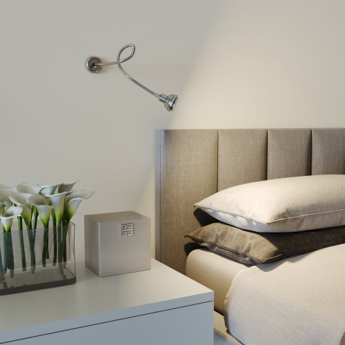 Подсветка галогенная 1214 MR16 хром фото 2