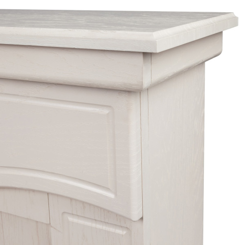 Электрокамин RealFlame Junona WT айвори с очагом Majestic Lux Black фото 3