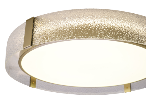 Накладной светильник с подсветкой золото LED 96+15Вт D60см Zortes GERDA ZRS.1097.60 фото 5 Накладной светильник с подсветкой золото LED 96+15Вт D60см Zortes GERDA ZRS.1097.60 фото 5