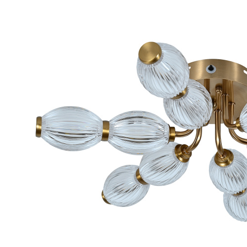 Потолочный светильник 100012/6C LED*60W Brass фото 6 Потолочный светильник 100012/6C LED*60W Brass фото 6