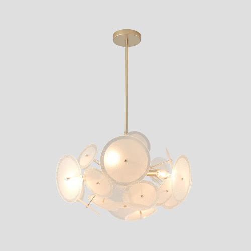 Crystal Lux Люстра Crystal Lux DANDELION SP6 GOLD фото 6