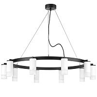 LR0203601 Светильник RULLO 10х50W GU10 ЧЕРНЫЙ/БЕЛЫЙ (571020+214436-10+202431-10)