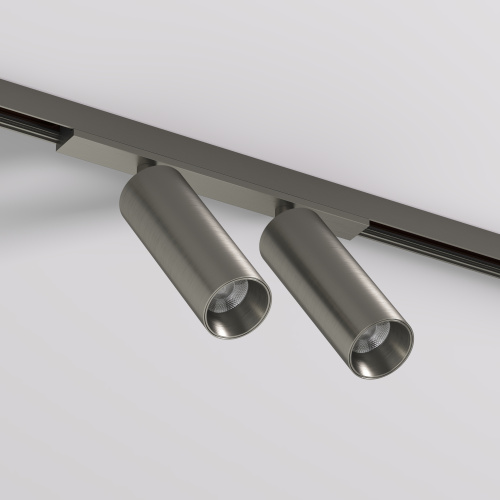 DK5742-DN Светильник для трека SHINE SPOT со светодиодом, D35*H100, 48V DC, 8W*2 , RA?90, 3000K, IP20, темный никель, алюминий фото 6 DK5742-DN Светильник для трека SHINE SPOT со светодиодом, D35*H100, 48V DC, 8W*2 , RA?90, 3000K, IP20, темный никель, алюминий фото 6