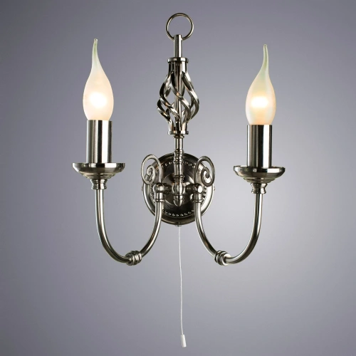 Бра Arte Lamp ZANZIBAR A8392AP-2SS фото 2