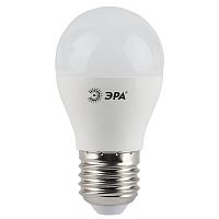 Лампа светодиодная ЭРА E27 5W 2700K матовая LED P45-5W-827-E27 Б0028486