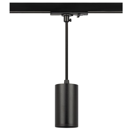 Подвесной трековый светильник ЭРА TR45 - GU10 S BK черный Б0054182 Подвесной трековый светильник ЭРА TR45 - GU10 S BK черный Б0054182