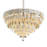 Люстра Cloyd PLINSE C20 / Ø80 см - керамика - золото (арт.11492)