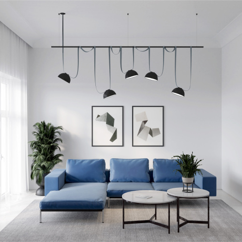 TR5536-BK Крепление-зажим для трека-ремня Belty на штанге Rod, IP20, черный, пластик фото 7 TR5536-BK Крепление-зажим для трека-ремня Belty на штанге Rod, IP20, черный, пластик фото 7