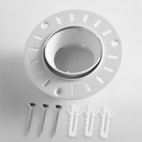 012006 Рамка (светильник) PVC д/LED-модулей 941хх и LED-ламп D50мм ANELLO ROUND БЕЛЫЙ фото 4