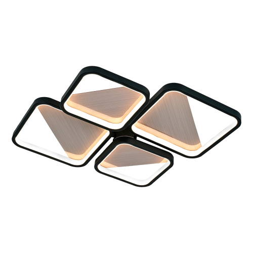 Потолочный светильник 100010/4C LED*116W Black/Wood фото 4 Потолочный светильник 100010/4C LED*116W Black/Wood фото 4