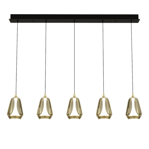 Подвесной светильник MD24001011-5B brass/champagne