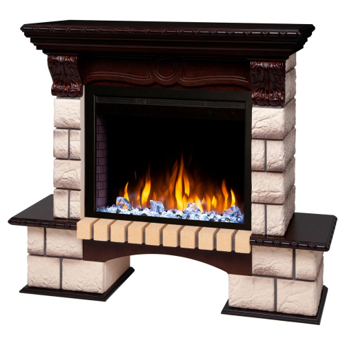 Электрокамин RealFlame Bolero 25,5 NT орех с очагом Saphir 25,5 фото 4 Электрокамин RealFlame Bolero 25,5 NT орех с очагом Saphir 25,5 фото 4