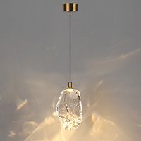7114/4LA L-VISION ODL25 Подвесной светильник  бронзовый/прозрачное стекло/металл IP20 LED 4W 300Лм 3000K 200° 220V GEMME