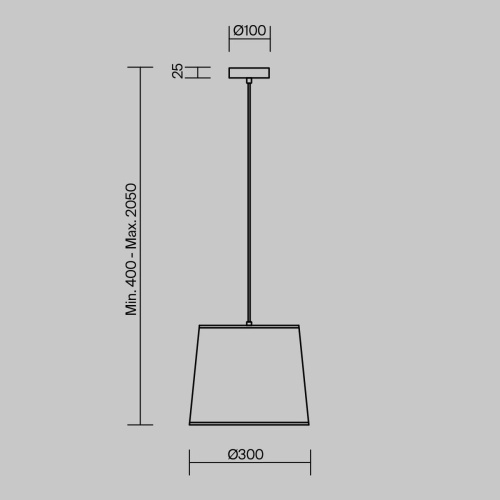 Подвесной светильник Freya Mixture FR5483PL-01B1 фото 4