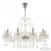 Люстра хрустальная 108/10/240 Ni Bohemia Ivele Crystal (Богемия Ивеле Кристалл)