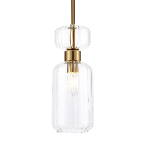 Подвесной светильник Escada 1141/1S E14*60W Antigue copper/Clear фото 3 Подвесной светильник Escada 1141/1S E14*60W Antigue copper/Clear фото 3