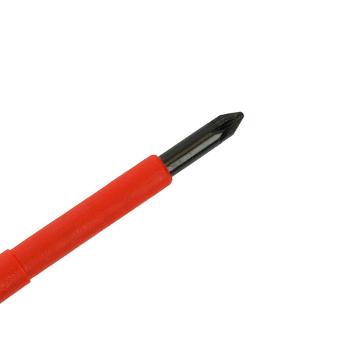 Отвертка крестовая диэлектрическая STEKKER Pz 1 х 80 мм, SDE-PZ1-80 фото 5