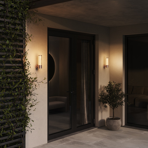 Уличный настенный светильник Outdoor O593WL-L8BR3K фото 3