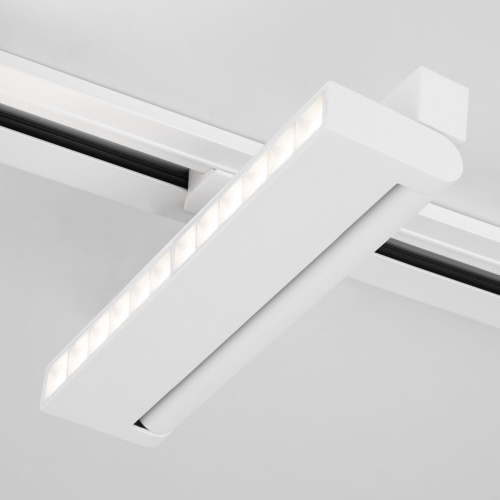 Трековый светодиодный светильник для однофазного шинопровода Garda белый 20 Вт 4200K 85018/01 фото 5