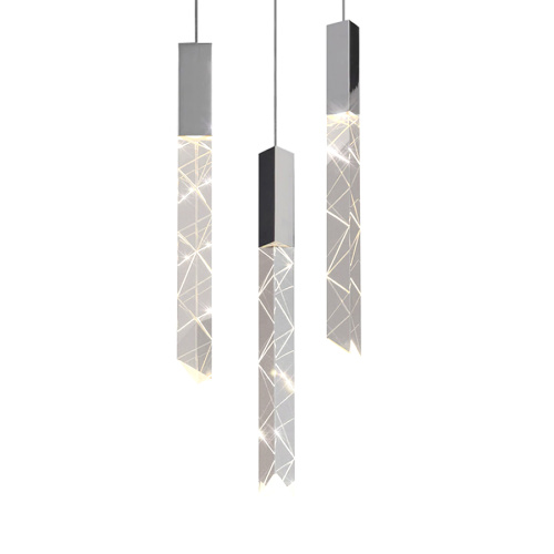 Подвесной светильник Trinity 3 chrome Подвесной светильник Trinity 3 chrome