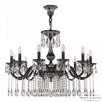Люстра бронзовая 72101/12/300 A BMN Bohemia Ivele Crystal (Богемия Ивеле Кристалл)