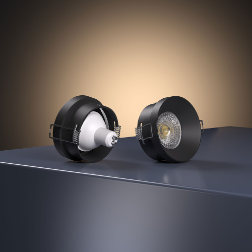 Встраиваемый точечный светильник 111 MR16 черный фото 4 Встраиваемый точечный светильник 111 MR16 черный фото 4