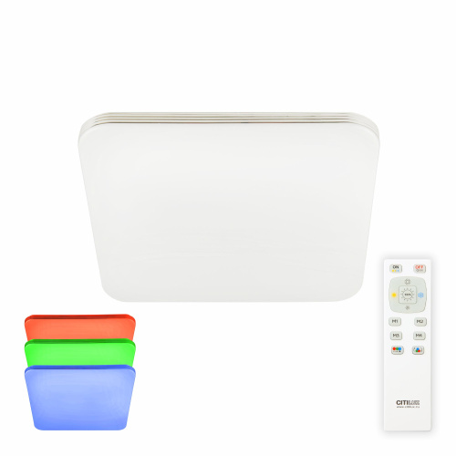 Citilux Симпла CL714K330G RGB Люстра светодиодная с пультом Citilux Симпла CL714K330G RGB Люстра светодиодная с пультом
