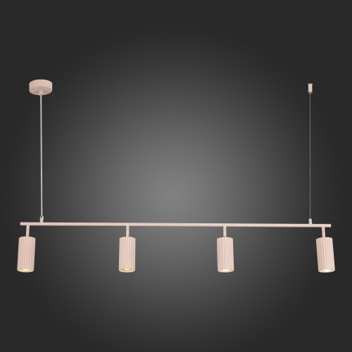 SL1213.603.04 Светильник подвесной ST-Luce Розовый/Розовый GU10 4*5W 4000K KENDO фото 6