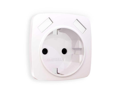 Лицевая панель розетки AMBRELLA VOLT OP2090 Лицевая панель розетки AMBRELLA VOLT OP2090