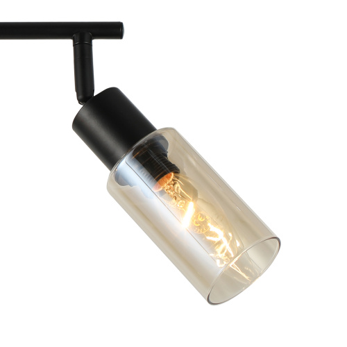 Настенно-потолочный свет Escada 10172/2A E14*40W Black/Amber фото 3 Настенно-потолочный свет Escada 10172/2A E14*40W Black/Amber фото 3