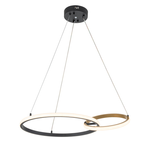 Подвесной светильник Escada 10230/2 LED*55W Black/Gold фото 3 Подвесной светильник Escada 10230/2 LED*55W Black/Gold фото 3
