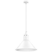 765026 Люстра LOFT 1х40W E14 БЕЛЫЙ