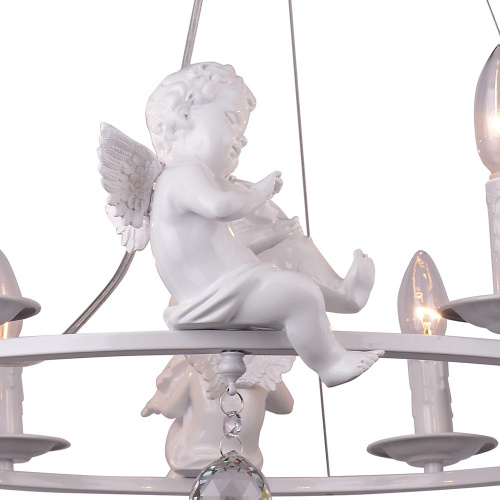 Подвесная люстра Arte Lamp AMUR A4288LM-6WH фото 4 Подвесная люстра Arte Lamp AMUR A4288LM-6WH фото 4
