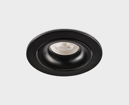 DE-200 black светильник встраиваемый поворотный фото 8