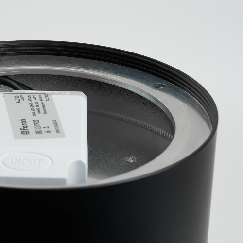 Светильник накладной со светодиодами 10W, 700Lm, черный (4000К), AL200 “Simple matte” фото 4