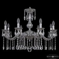 Люстра хрустальная AL78101/8/250 A CG Bohemia Ivele Crystal (Богемия Ивеле Кристалл)