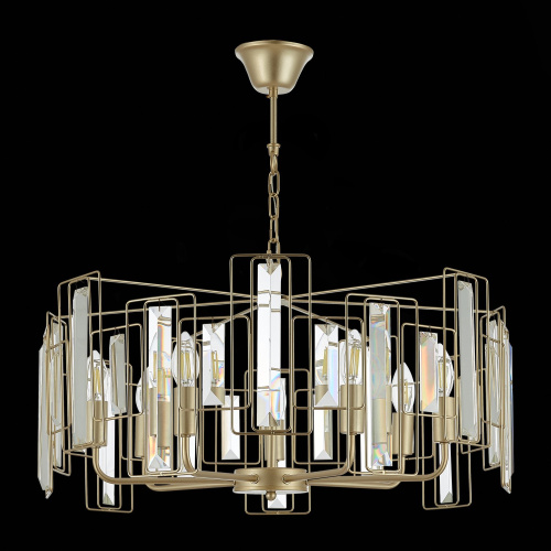 SLE103403-07 Светильник подвесной Шампань/Прозрачный E14 7*40W GIANO фото 5