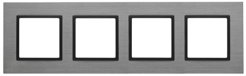 Рамка 4-постовая ЭРА Elegance 14-5204-42 Б0034564 Рамка 4-постовая ЭРА Elegance 14-5204-42 Б0034564